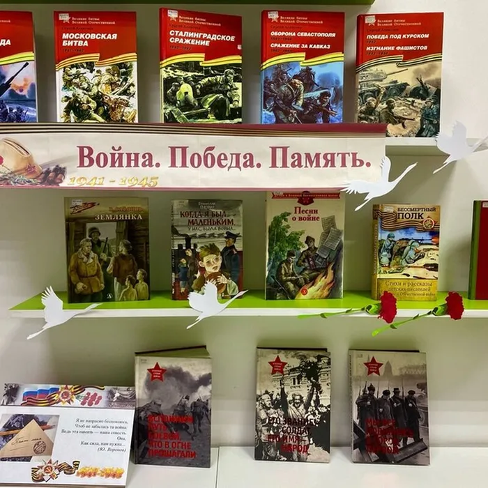 ​ ВОЙНА. ПОБЕДА.ПАМЯТЬ.  ​
